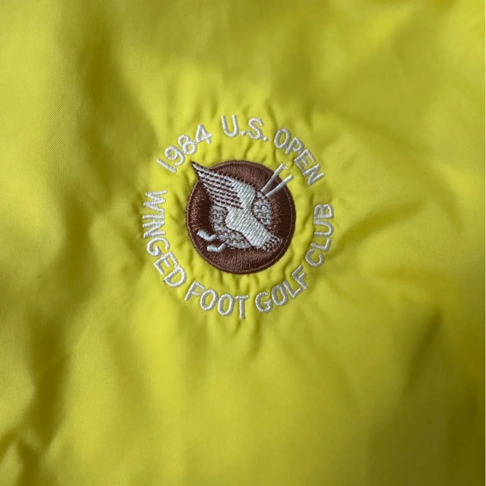 Vintage 1984 U.S. Open Women’s Yellow Jacket